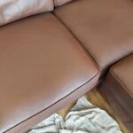 Brown Leather Sofa Restoration
