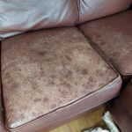 Brown Leather Sofa Restoration
