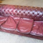 Essex Leather Sofa Restoration