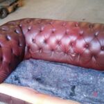 Essex Leather Sofa Restoration