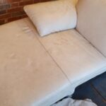 Furniture Restoration - Essex Cream Recliners