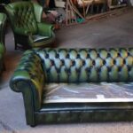 Green Three Piece Suite Restore