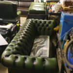 Green Three Piece Suite Restore