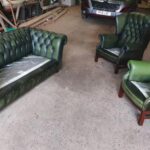 Green Three Piece Suite Restore