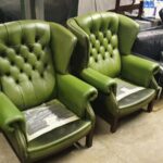 Green Three Piece Suite Restore