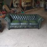 Green Three Piece Suite Restore