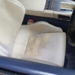 Leather Car Seat Restoration - Bentley