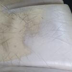 Leather Car Seat Restoration - Bentley