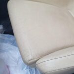Leather Car Seat Restoration - Bentley