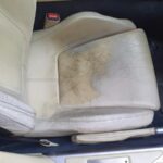 Leather Car Seat Restoration - Bentley