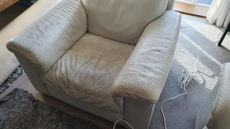 Cream Sofa Restoration