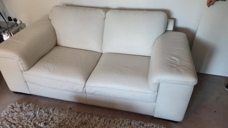 Cream Sofa Restoration