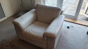 Cream Sofa Restoration