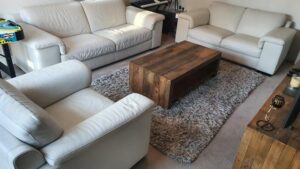Cream Sofa Restoration