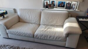 Cream Sofa Restoration