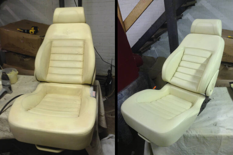 Leather Faded, Sun Bleached & ReColouring in Essex, London
