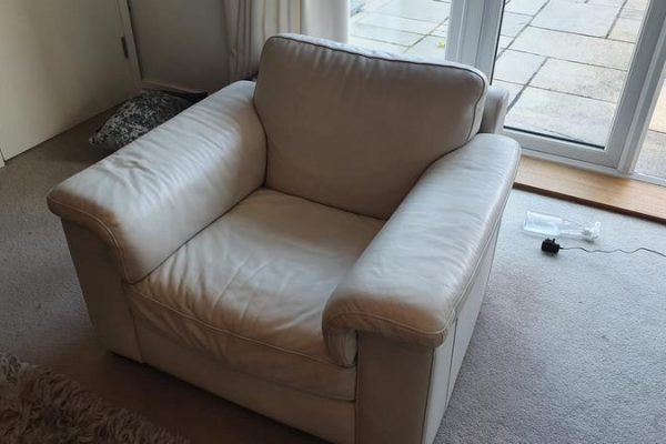 Cream Sofa Restoration